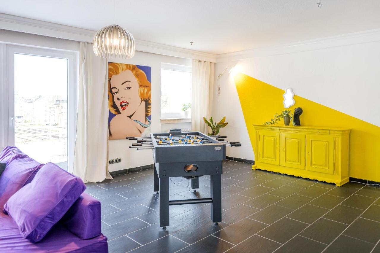 Pop Art Loft Ueber Den Daechern Von Koblenz Coblenza Exterior foto